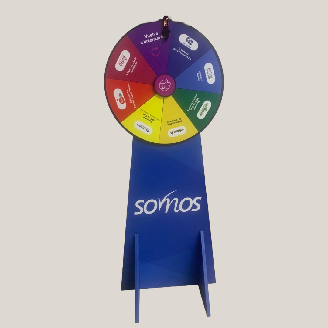 Ruleta de Piso Autosoportable