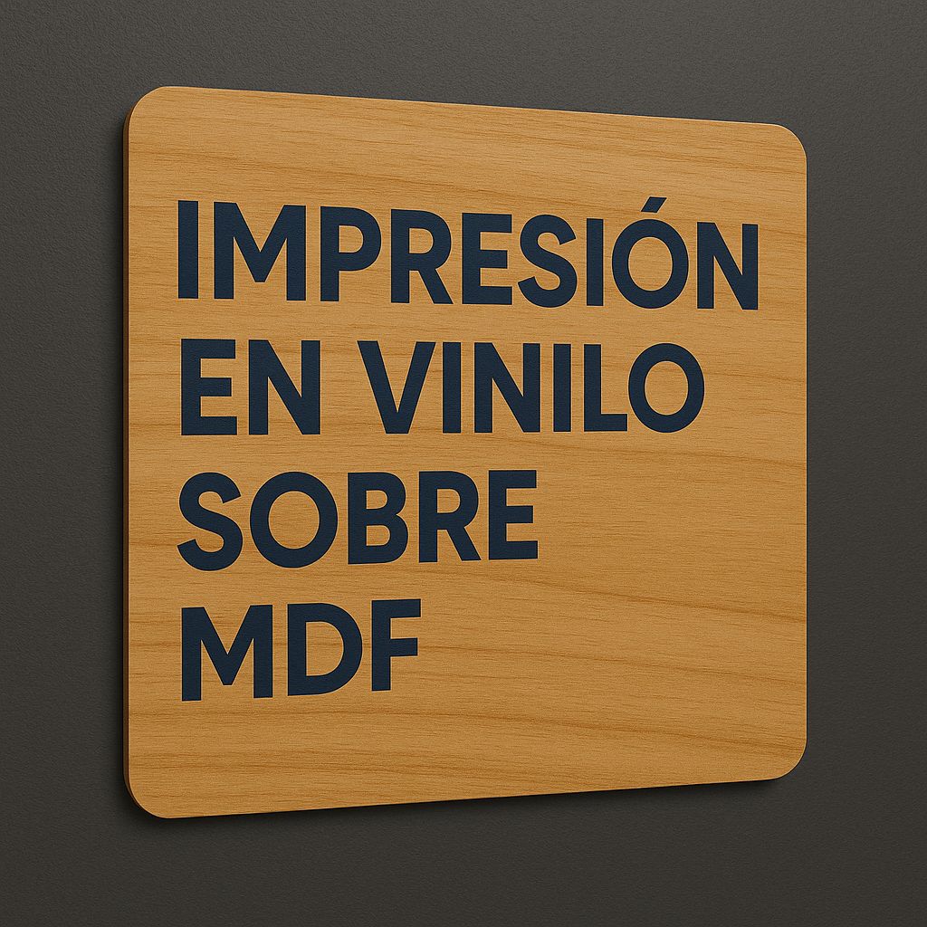Mdf con Impresión