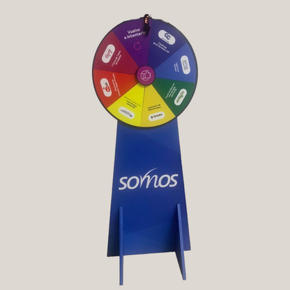 Ruleta de Piso Autosoportable