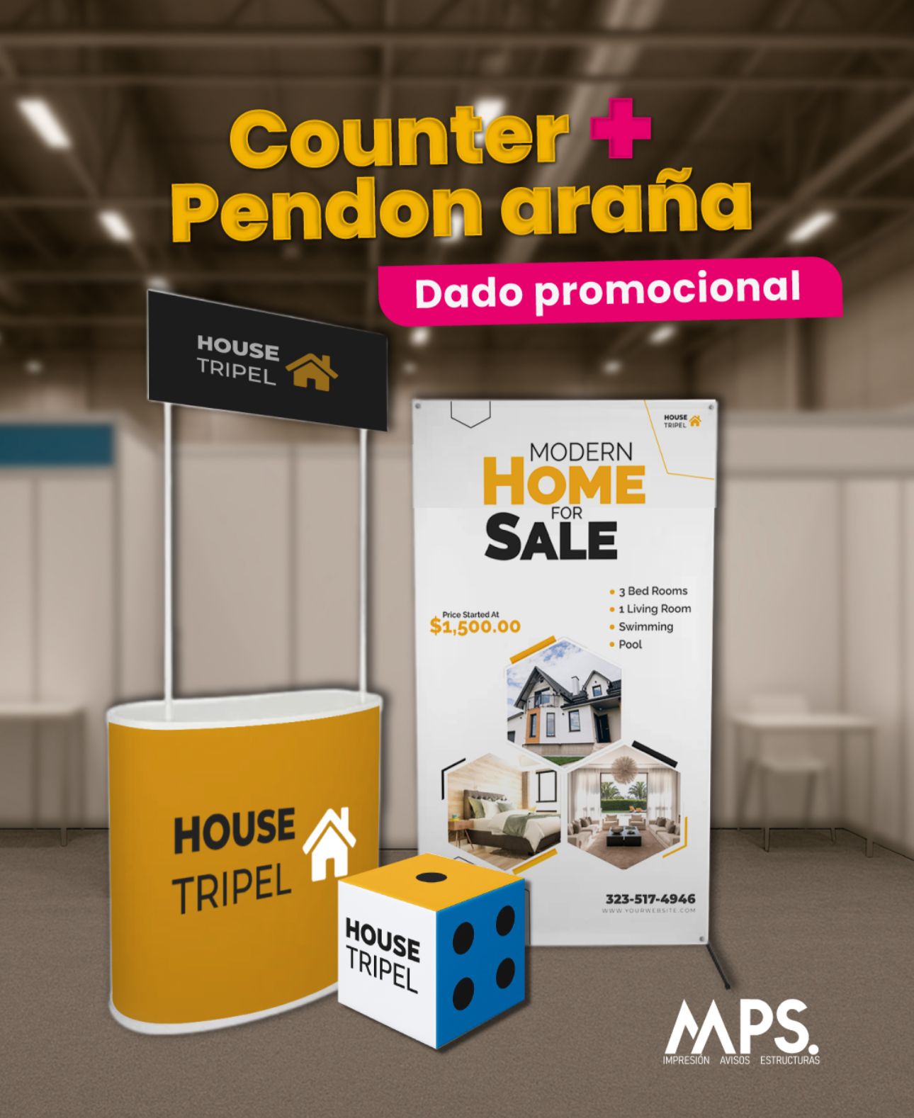 Counter + Araña + Dado