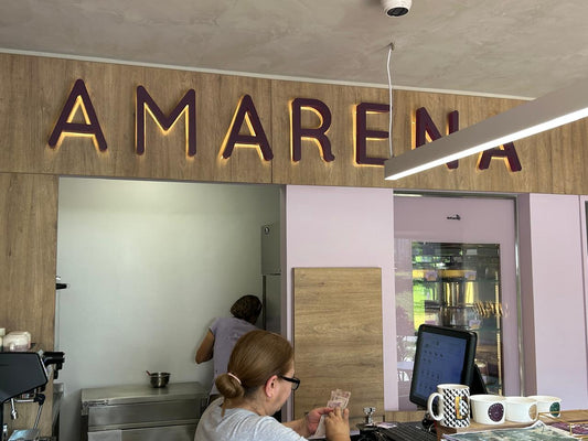 Aviso Letras Independiente con Luz